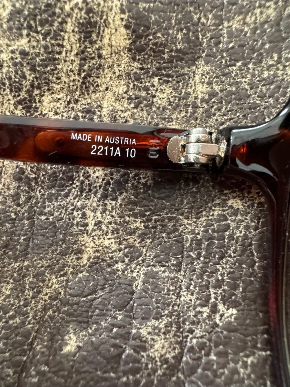 Vintage Christian Dior Monsieur Sunglasses 2211A 10 — Tortoise, Made in Austria